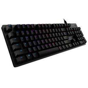 Logitech Keyboard QWERTY Swedish Backlit Keyboard G512 SE