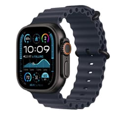 Apple Watch Ultra 2 (2024) GPS + Cellular 49 mm - Titanium Black - Ocean band Blue