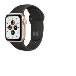 Apple Watch Series SE 1 (2020) GPS 40 mm - Aluminium Gold - Sport band Black