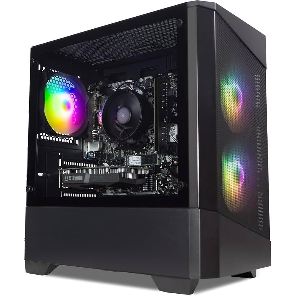 Xyramax Gaming PC Ryzen 5 4500 3.2 GHz - SSD 512 GB - 16GB