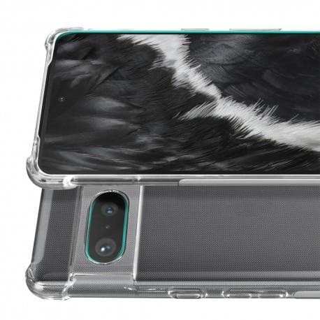 Case Google Pixel 7 and 2 protective screens - TPU - Transparent