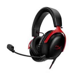 HyperX Cloud III gaming wired Headphones with microphone - Black/Red