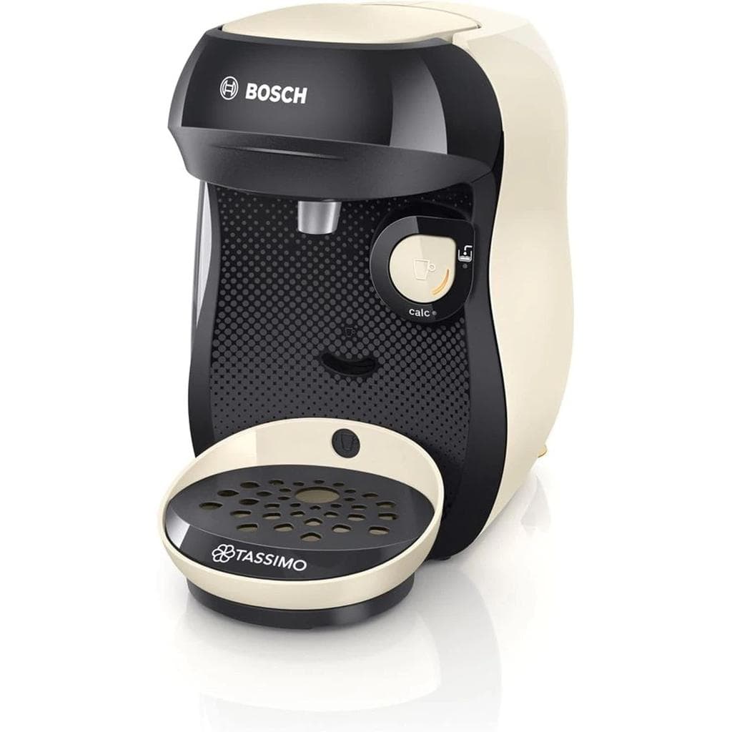 Espresso coffee machine combined Tassimo compatible Bosch TAS1103GB L - Cream