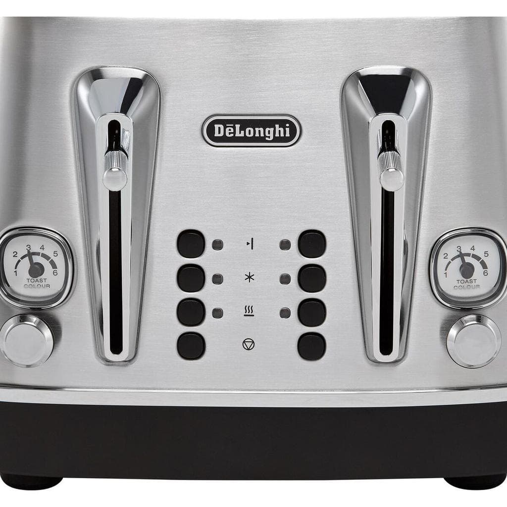 Toaster Delonghi CTI4003.M 4 slots - Silver