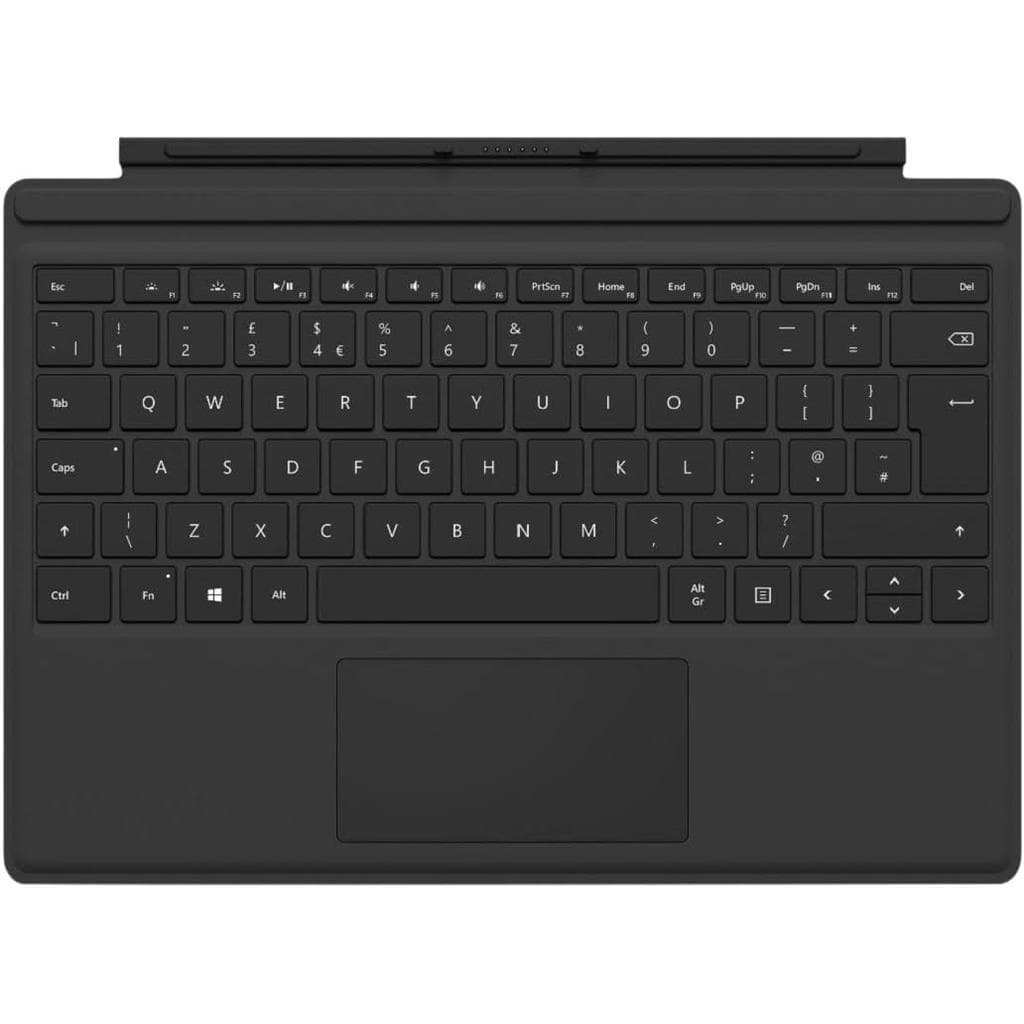Microsoft Keyboard QWERTY English (US) Backlit Keyboard Surface Pro 4, 5, 6 and 7-compatible Type Cover
