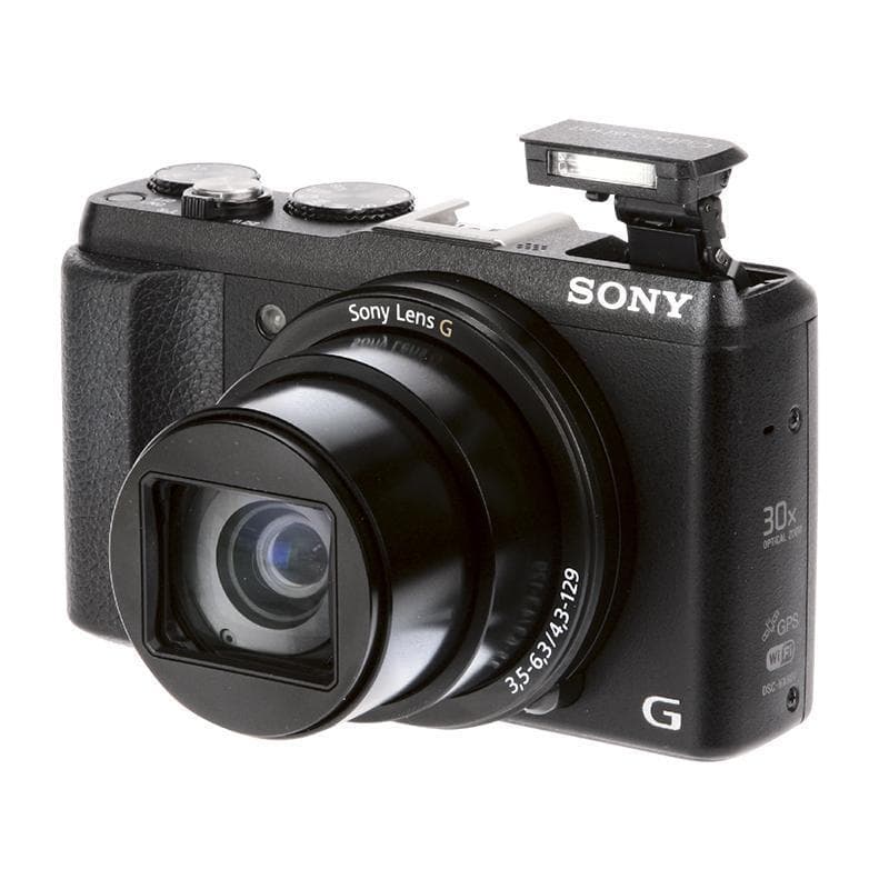 Compact DSC-HX60 - Black + Sony Lens G 4.3-129 mm f/3.5-6.3 f/3.5-6.3