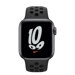 Apple Watch Series SE 1 (2020) GPS 44 mm - Aluminium Space Gray - Nike Sport band Black