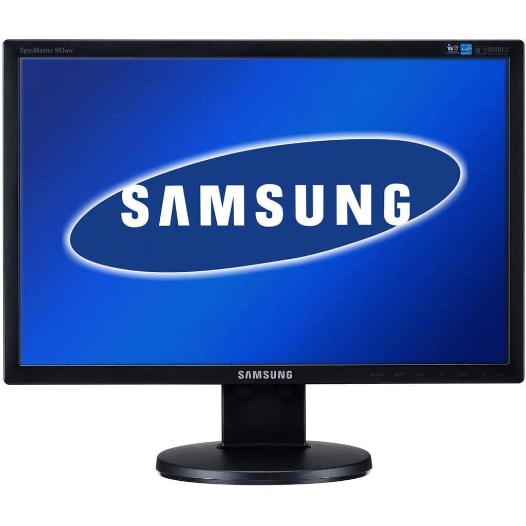 19-inch Samsung SyncMaster 943BW 1440 x 900 LCD Monitor Black