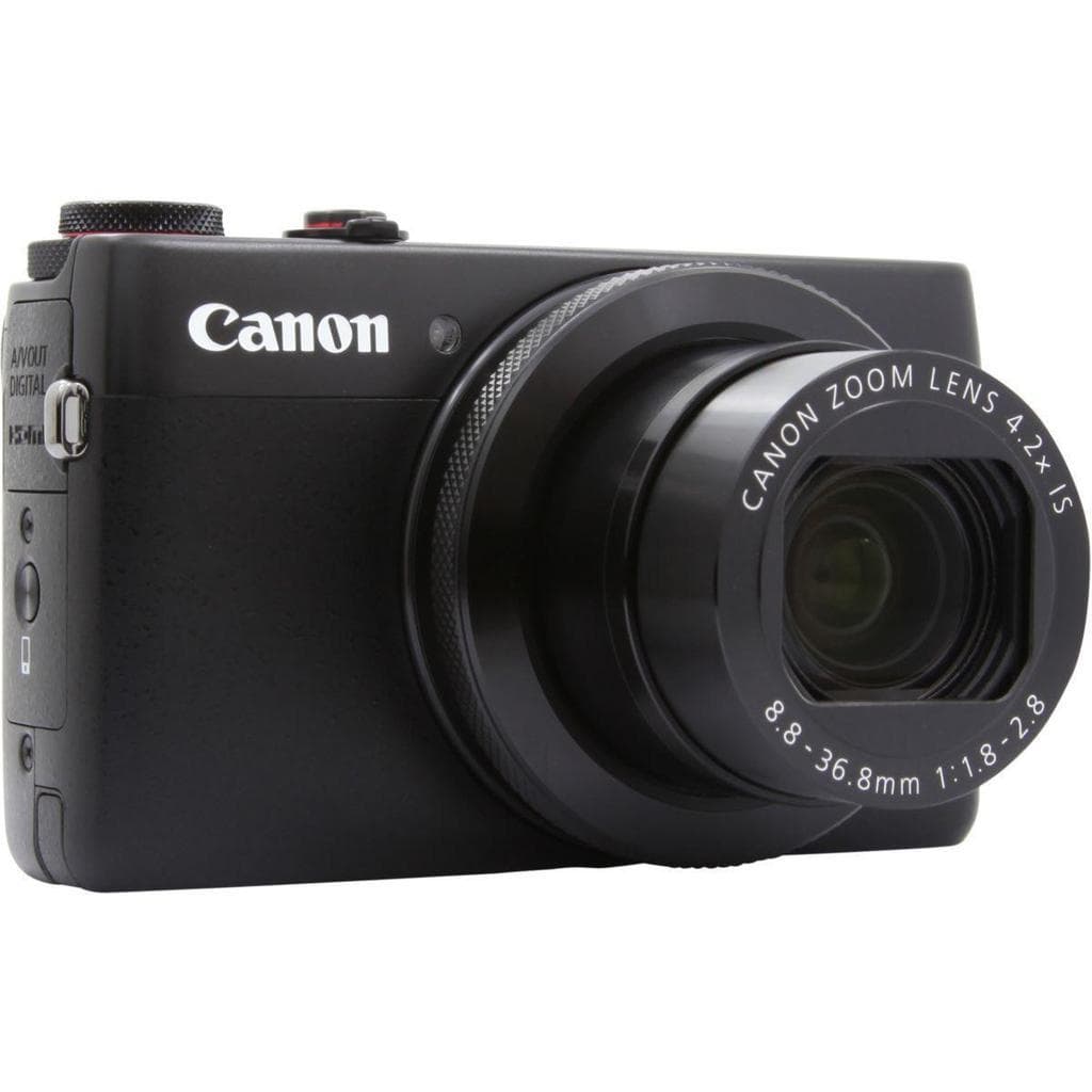 Compact PowerShot G7X - Black + Canon Zoom Lens 4.2X IS 8.8-36.8mm f/1.8-2.8 f/1.8-2.8