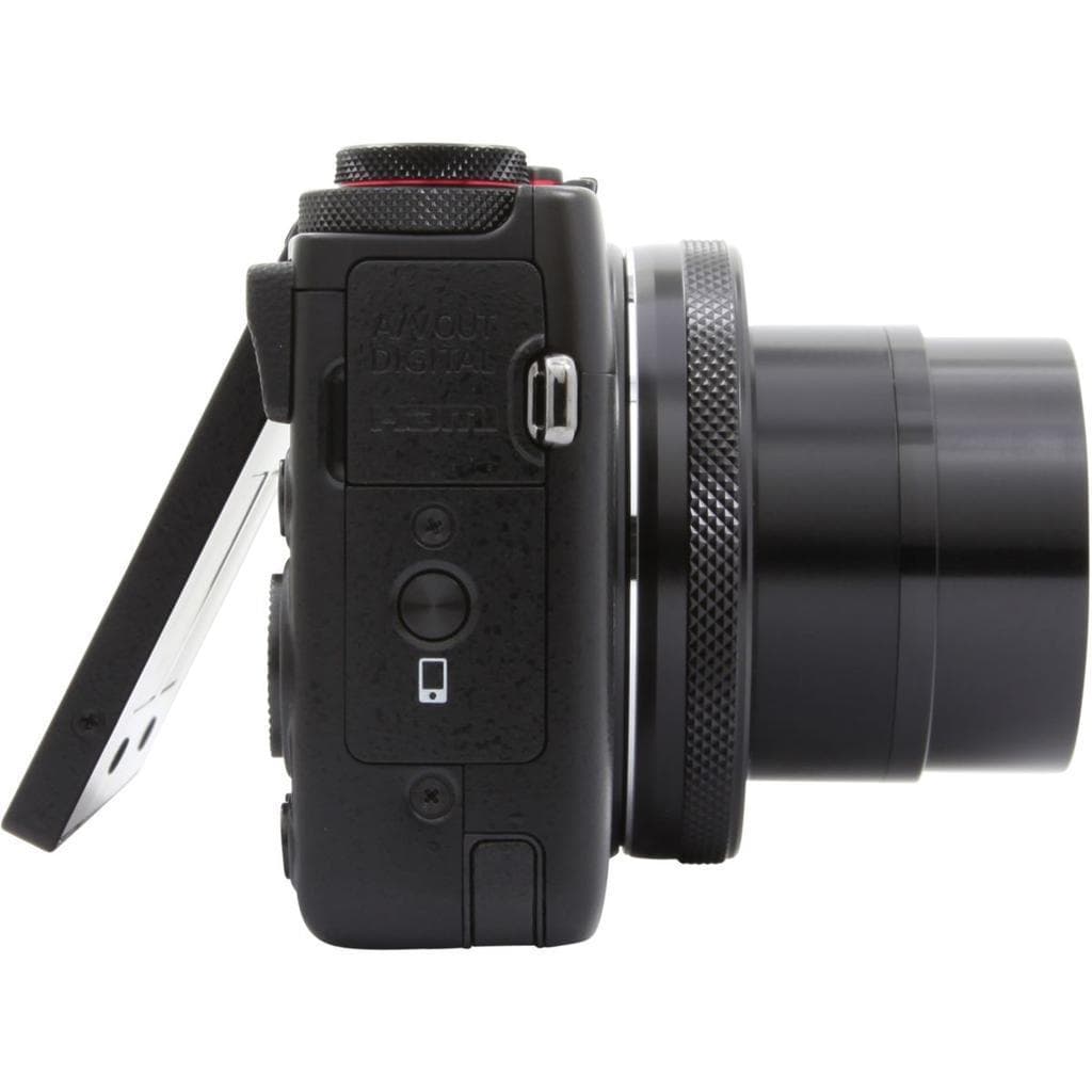 Compact PowerShot G7X - Black + Canon Zoom Lens 4.2X IS 8.8-36.8mm f/1.8-2.8 f/1.8-2.8