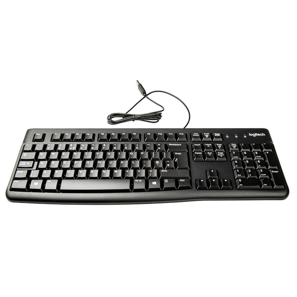 Logitech Keyboard QWERTY English (UK) K120