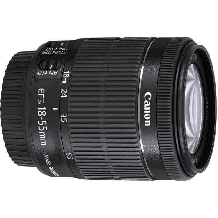 Reflex EOS 1300D - Black + Canon 18-55mm f/3.5-5.6 DC III + 75-300mm f/4-5.6 lens EF f/3.5-5.6 + f/4-5.6