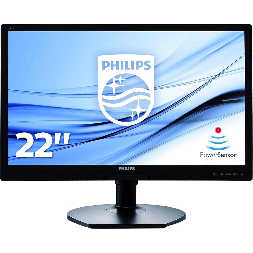 22-inch Philips 221B6Q LCD Monitor Black
