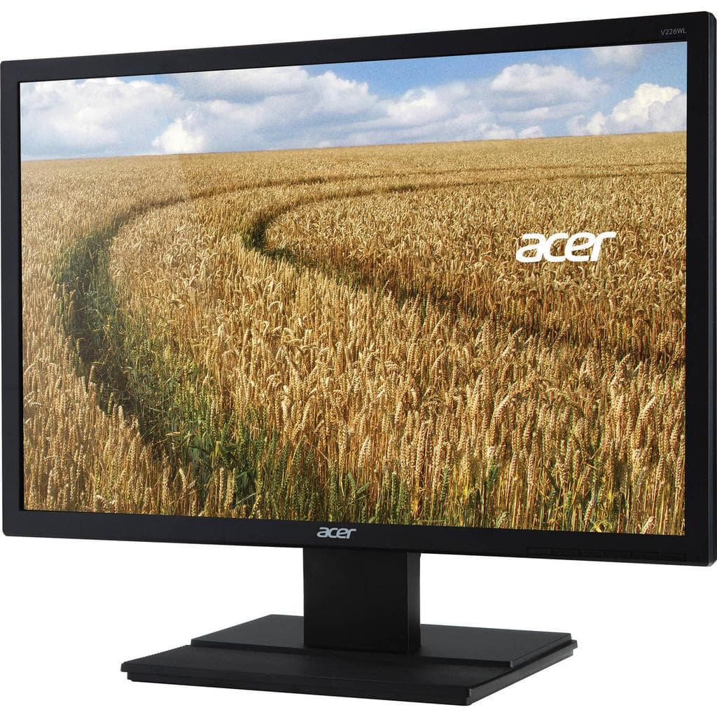22-inch Acer V226WL Bd 1680 x 1050 LCD Monitor Black