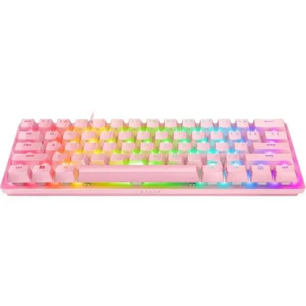 Razer Keyboard QWERTY English (US) Backlit Keyboard Huntsman Mini Quartz Pink Edition