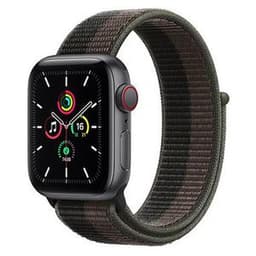 Apple Watch Series SE 1 (2020) GPS + Cellular 44 mm - Aluminium Space Gray - Sport loop Grey