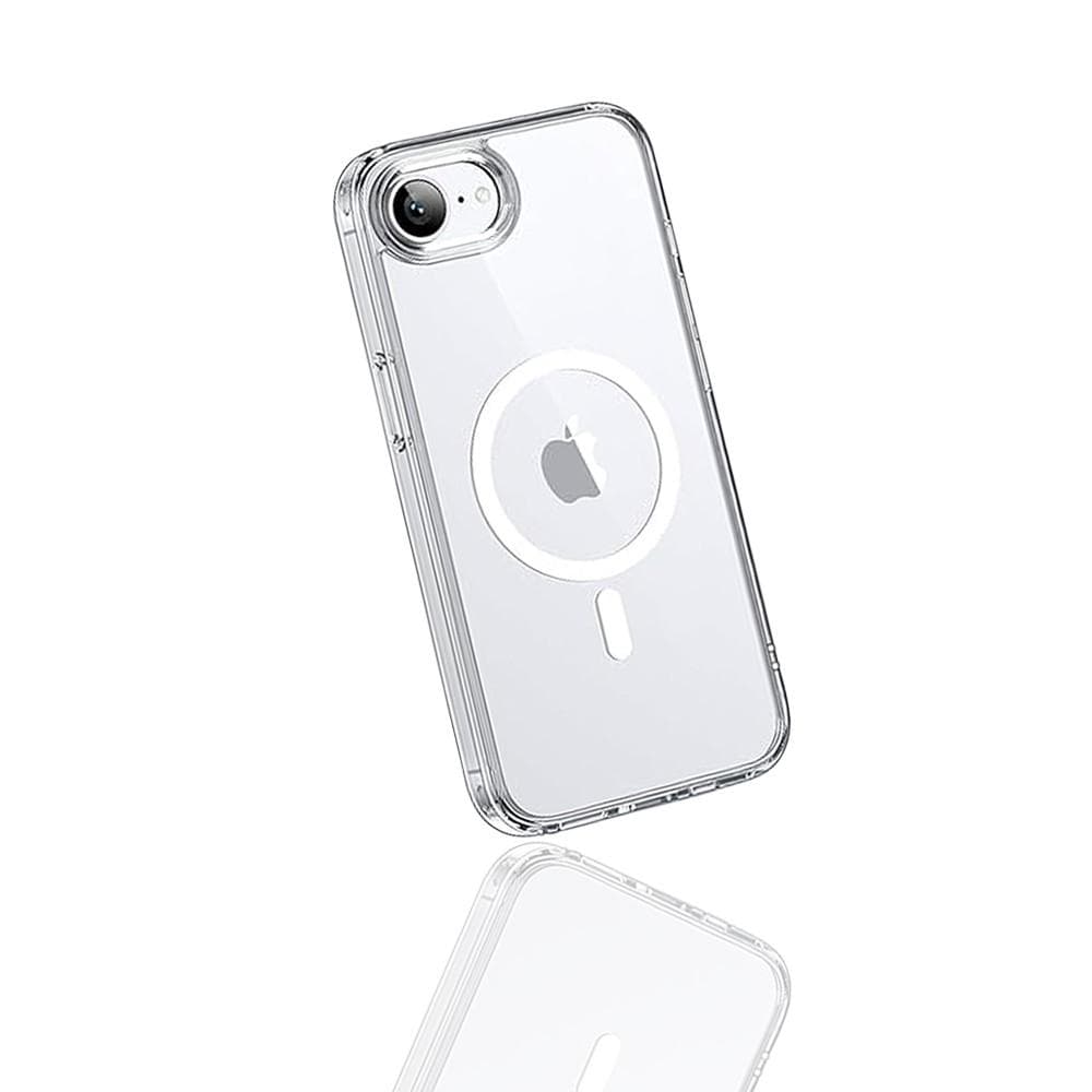 Case iPhone 16e and 2 protective screens - TPU - Transparent