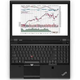 Lenovo ThinkPad P50 15-inch Core i7-6820HQ - SSD 512 GB - 16GB QWERTY - English