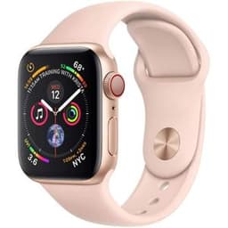 Apple Watch (Series 4) 2018 GPS + Cellular 40 - Aluminium Gold - Pink sand