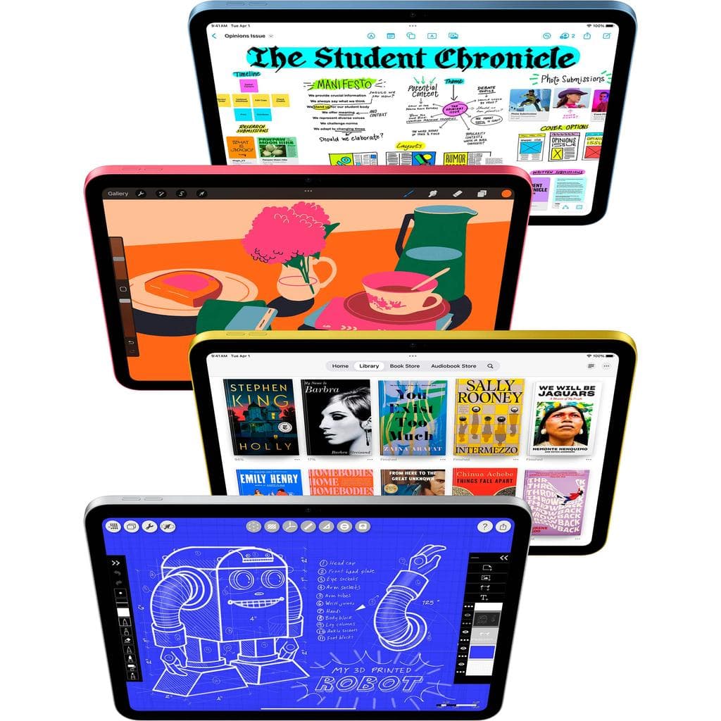 iPad 11" (2025) 11th gen 512 GB - Wi-Fi - Silver