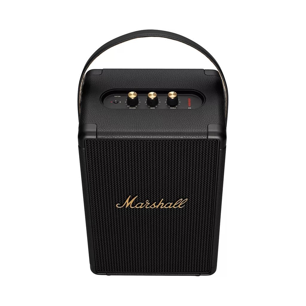 Marshall TUFTON Black & Brass Bluetooth Speakers - Black