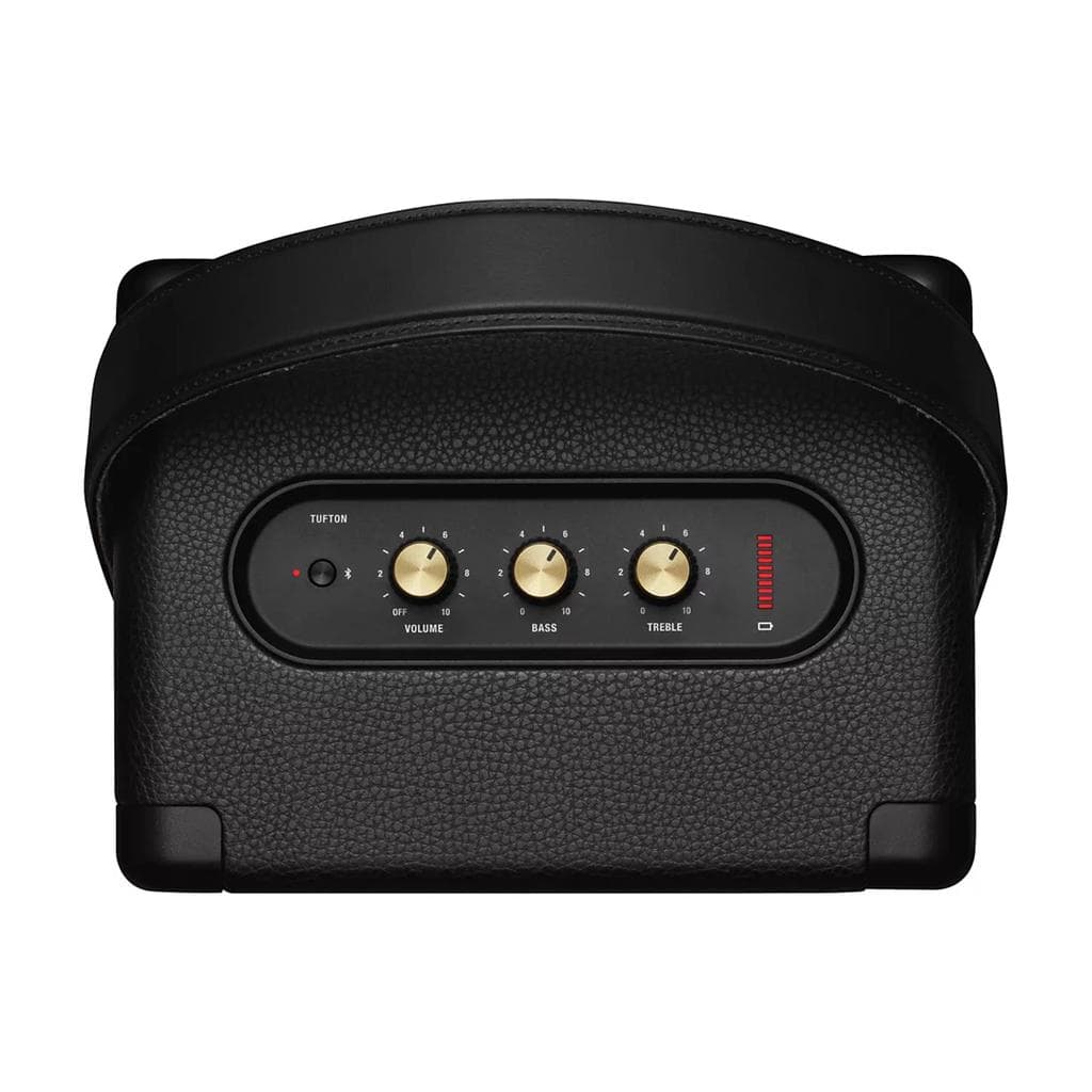 Marshall TUFTON Black & Brass Bluetooth Speakers - Black