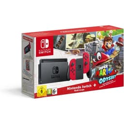 Switch 32GB - Red - Limited edition Super Mario Odyssey