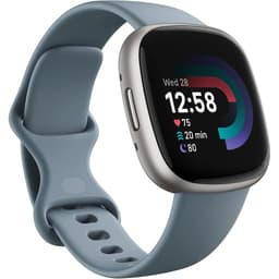 Smart Watch Fitbit HR GPS Versa 4 Fitness - Blue