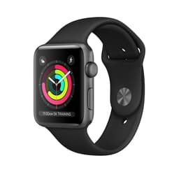 Apple Watch Series 4 (2018) GPS 40 mm - Aluminium Space Gray - Sport band Black