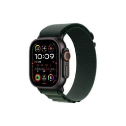 Apple Watch Ultra 2 (2023) GPS + Cellular 49 mm - Titanium Natural Titanium - Alpine loop Green