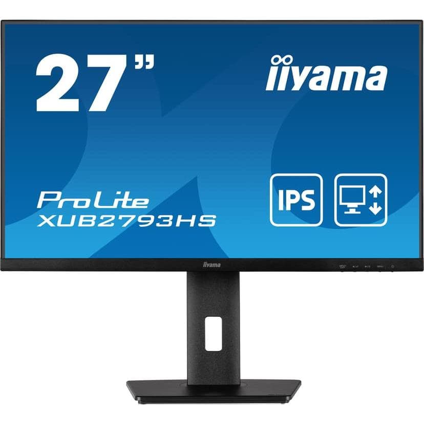 27-inch Iiyama ProLite XUB2793HS-B7 1920 x 1080 LED Monitor Black