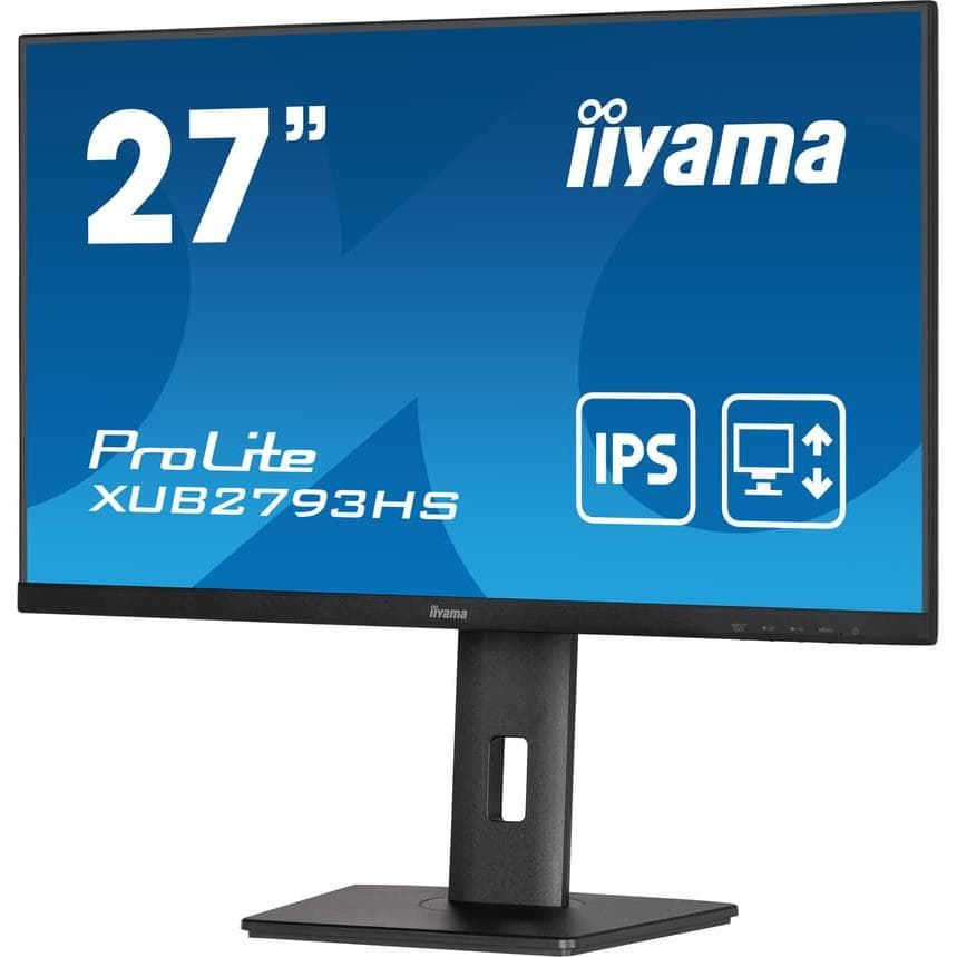 27-inch Iiyama ProLite XUB2793HS-B7 1920 x 1080 LED Monitor Black