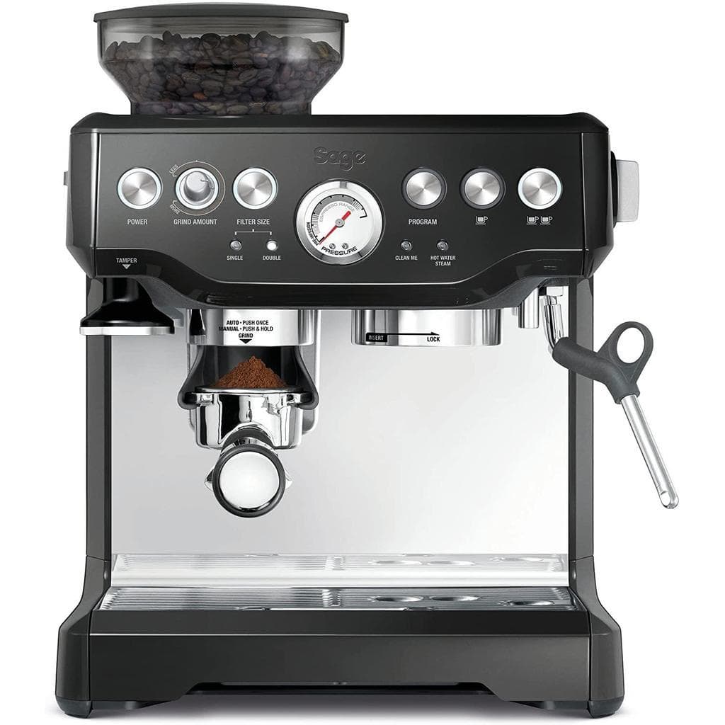 Coffee maker with grinder Without capsule Sage SES875BKS 2000.0000L - Black Sesame