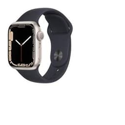 Apple Watch (Series 7) 2021 GPS 45 - Aluminium Grey - Sport band Black