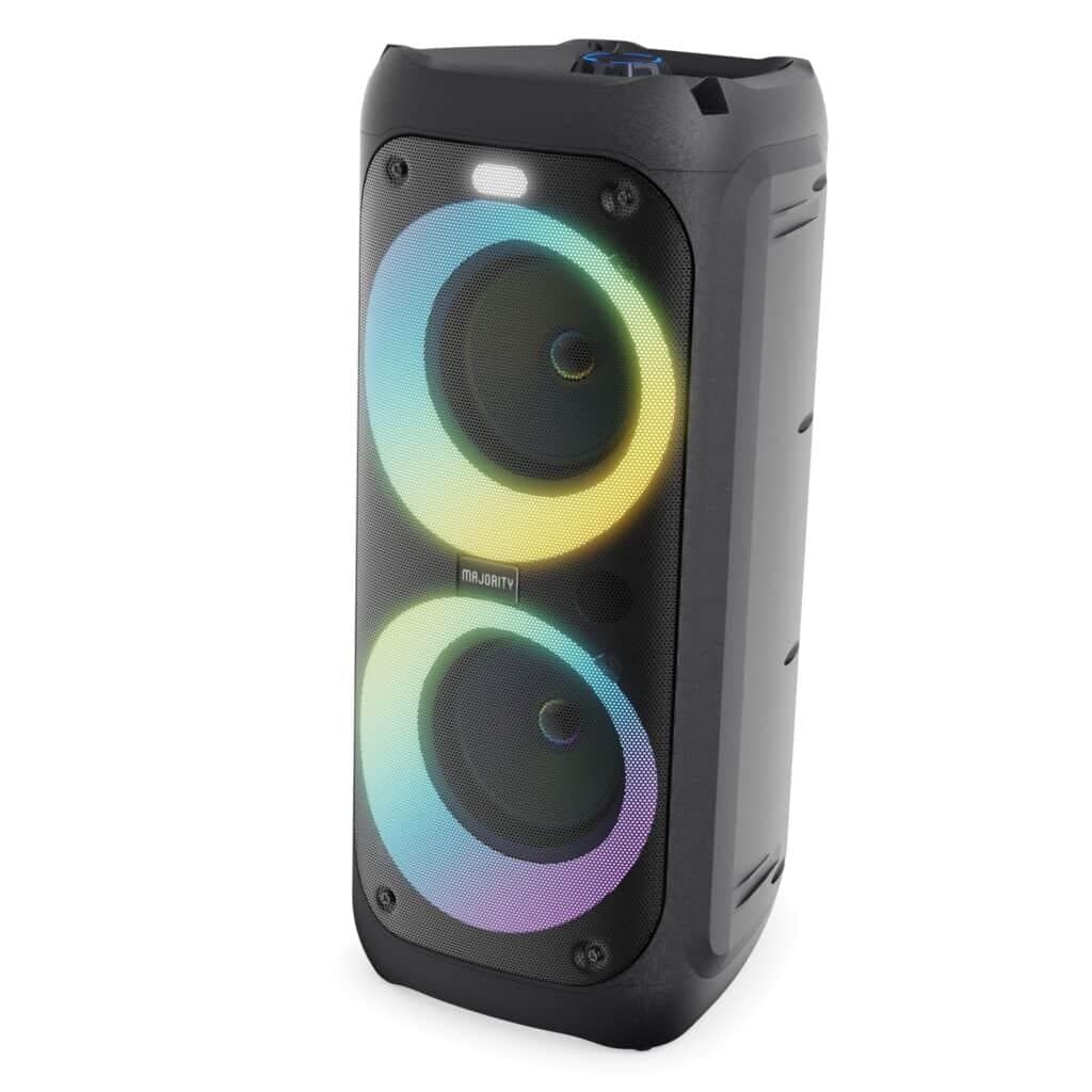 Majority PS200 PA speakers