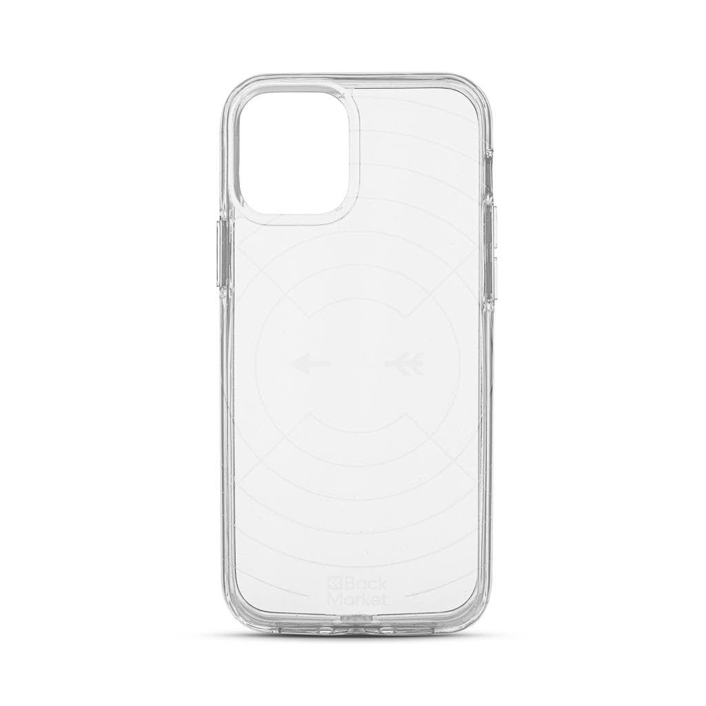Back Market Case iPhone 12 / iPhone 12 Pro and protective screen - GRS 4.0 Recycled plastic - Transparent