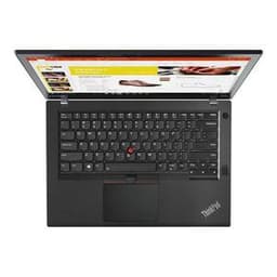 Lenovo ThinkPad T470S 14-inch Core i7-7600U - SSD 256 GB - 16GB QWERTY - English