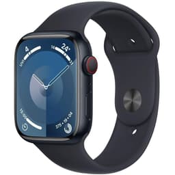 Apple Watch Series 8 (2022) GPS + Cellular 45 mm - Aluminium Midnight - Sport band Black