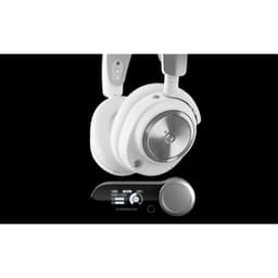 Steelseries ARCTIS NOVA PRO noise-Cancelling gaming wireless Headphones with microphone - White