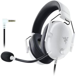 Razer V2 X White gaming wired Headphones with microphone - White