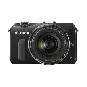 EOS M - Black + Canon Zoom Lens EF-M 18-55mm f/3.5-5.6 IS STM f/3.5-5.6