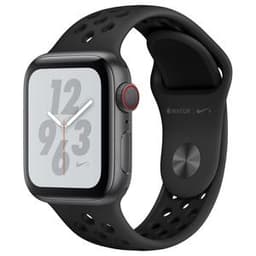 Apple Watch Series 4 (2018) GPS + Cellular 40 mm - Aluminium Space Gray - Nike Sport band Black