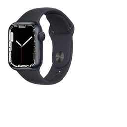 Apple Watch Series 7 (2021) GPS 45 mm - Aluminium Blue - Sport band Black