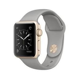 Apple Watch Series 4 (2018) GPS 40 mm - Aluminium Gold - Sport band Grey