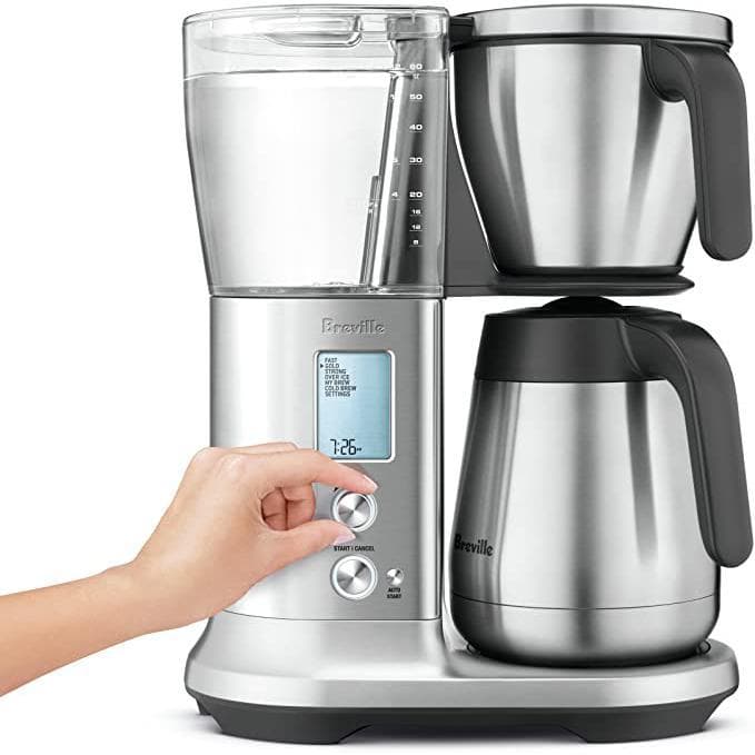 Coffee maker Without capsule Sage The Precision Brewer Sdc450bss 1.8000L - Silver