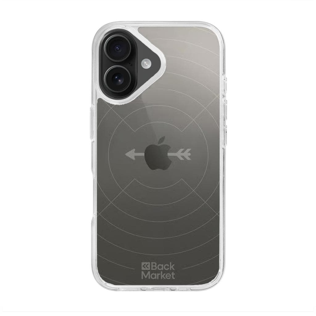 Back Market iPhone 15 and protective screen - GRS 4.0 Recycled plastic - Transparent