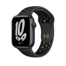 Apple Watch (Series 7) 2021 GPS 45 - Aluminium Midnight - Sport band Black