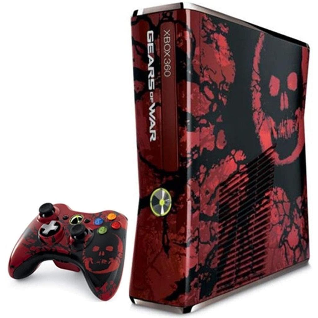 Xbox 360 Slim - Red/Black