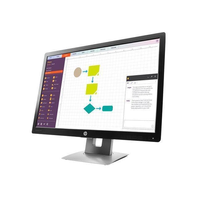 24-inch HP E242 1920 x 1200 LED Monitor Black