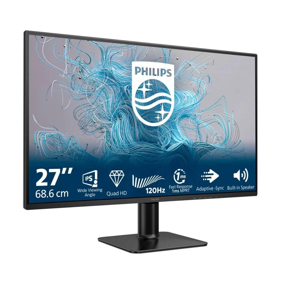 27-inch Philips 27E2N2500 2560 x 1440 LED Monitor Black